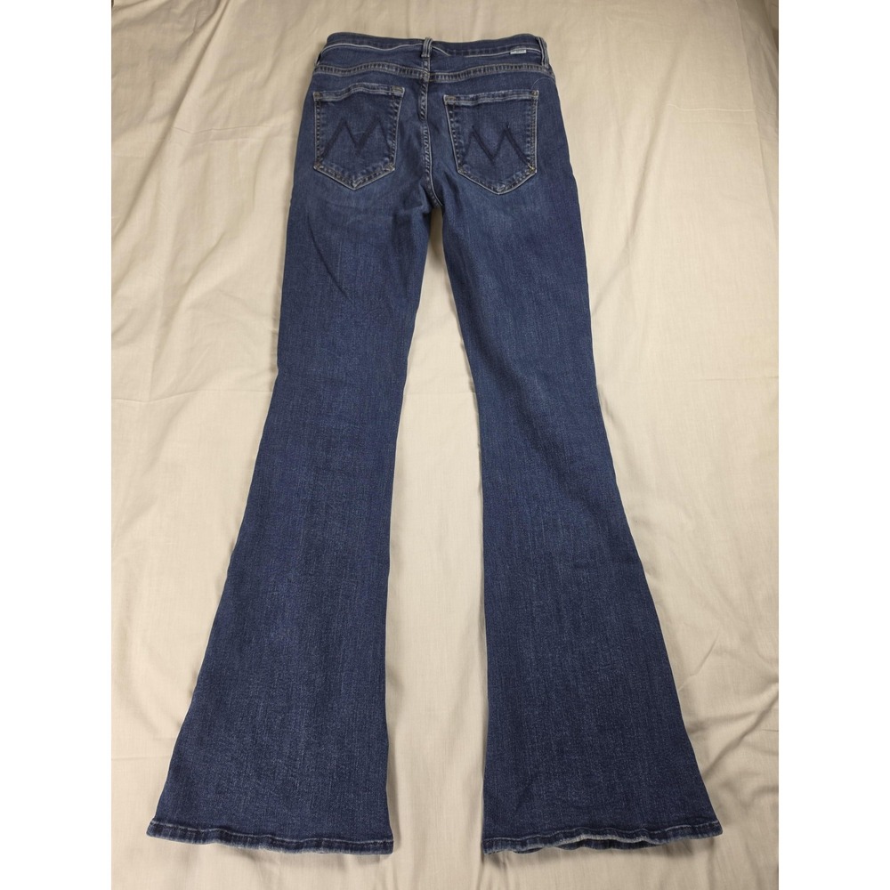 Mother Jeans Womens 26 Blue The Weekender Mid Rise Flare Stretch Denim 1585-104 - Picture 13 of 13